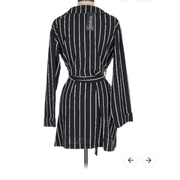 BOOHOO belted dress blazer tags - Picture 2 of 2